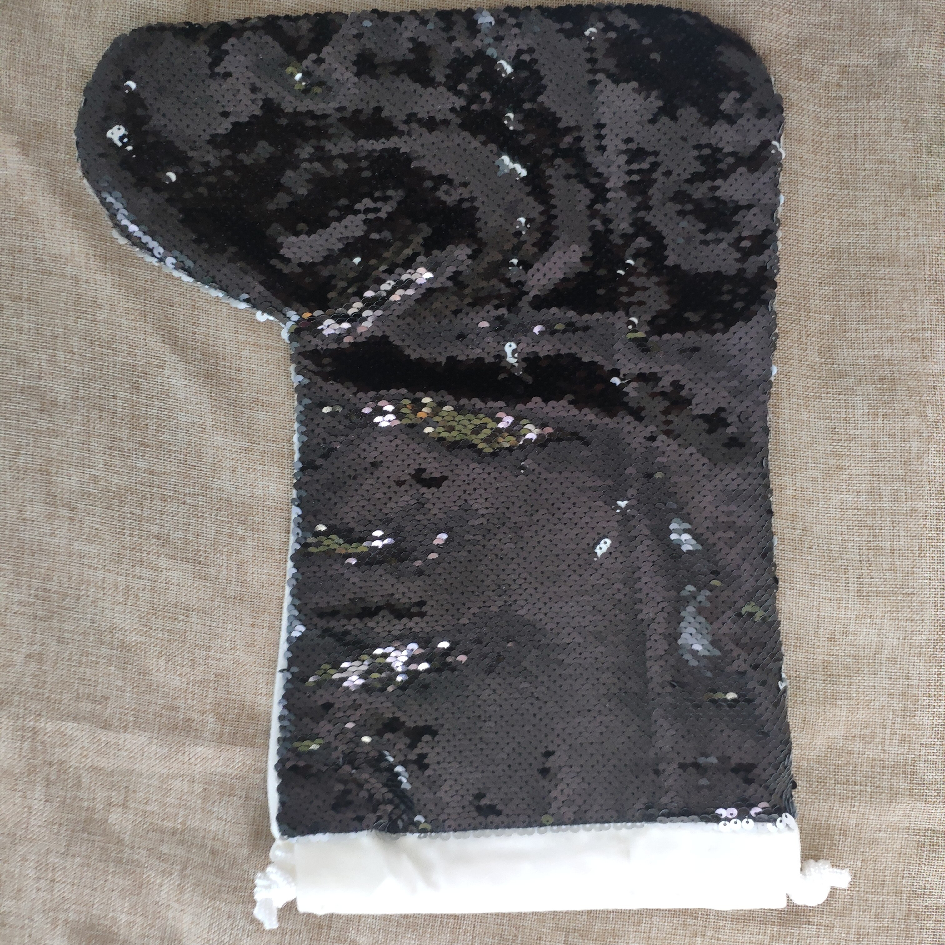 Impressão de transferência térmica mágica lantejoulas meias de natal diy personalizado em branco suprimentos tamanho por atacado: 42*26cm