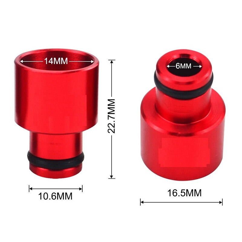 4Pcs/Set Aluminum Injector Adapter Fuel Hat Nozzle Modified Auto Parts Dedicated Universal Tools 2020NEW Car-styling Parts Tools