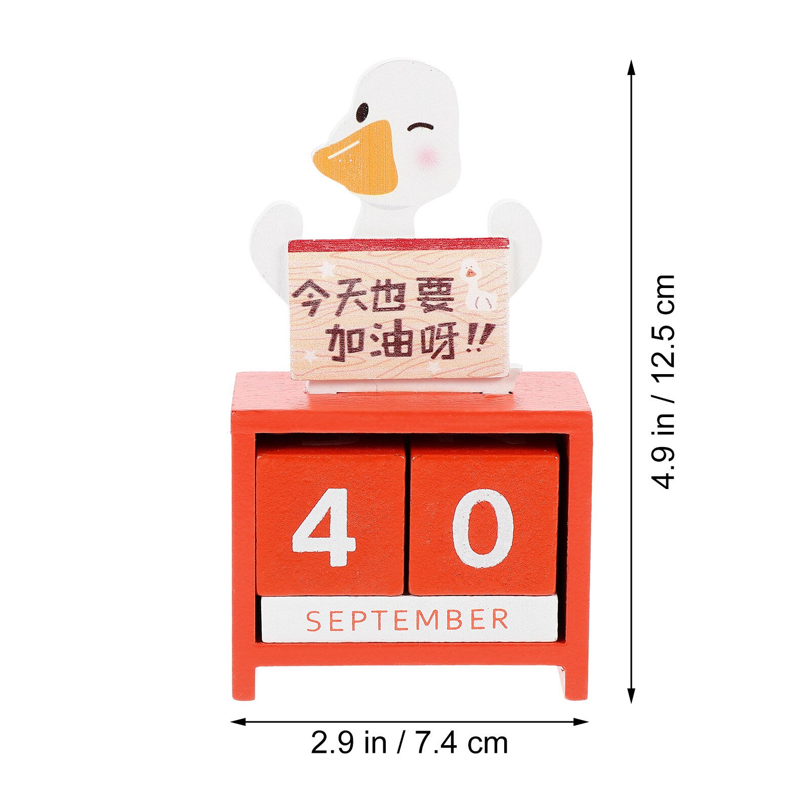 Wooden Desk Calendar Desk Calendar Block Desktop Wooden Calendar