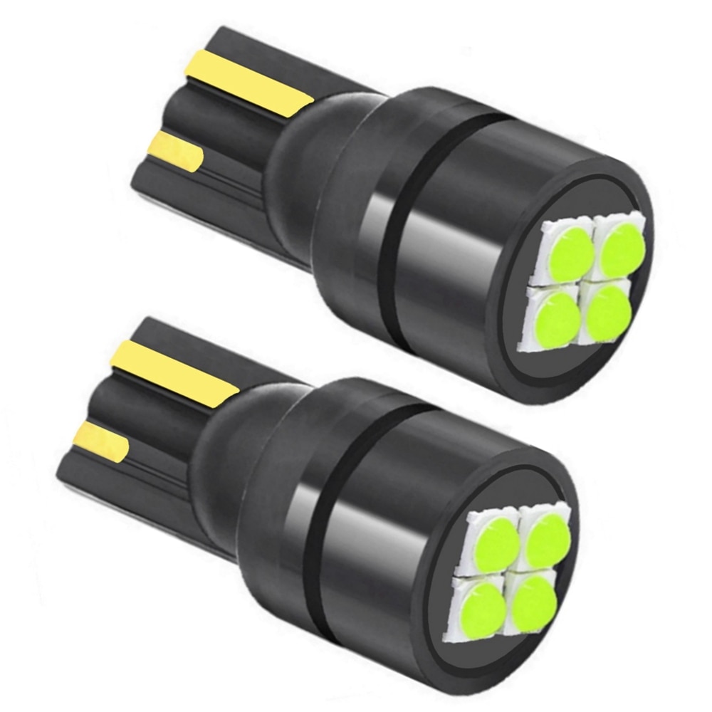 2Pcs T10 W5W WY5W Super Heldere 3535 Led Lamp Auto Parking Light Auto Wedge Tail Side Bulb interieur Reading Dome Lamp