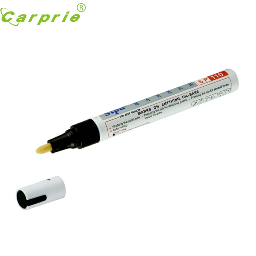 ! Estilismo permanente para coches, neumático impermeable para coche, marcador de pintura de Metal para bicicletas Aug24