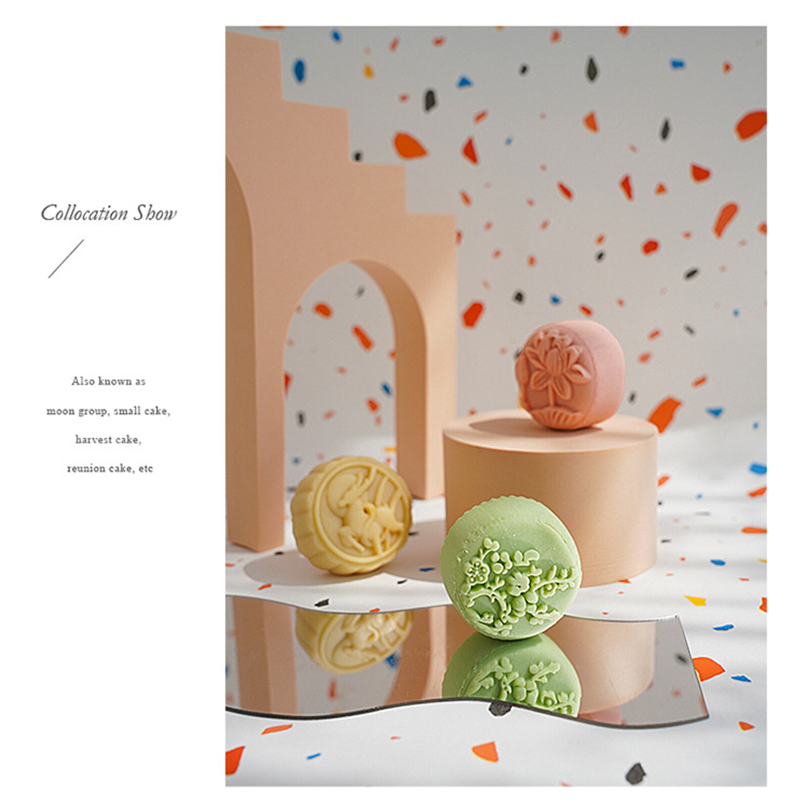 Geometric Cube Cylinder Cuboid Shape Photography Prop Posing Table Ornaments