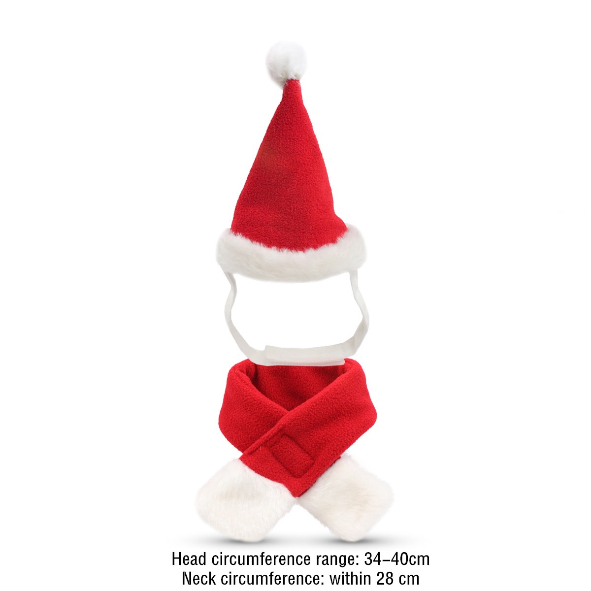 deguisement noel chien deguisement chien Costumes de noël pour animaux de compagnie, costume de père noël, chapeau pour chien et chat, cape, vêtements amusants pour animaux de compagnie, convient aux petits et moyens c: Suit-2
