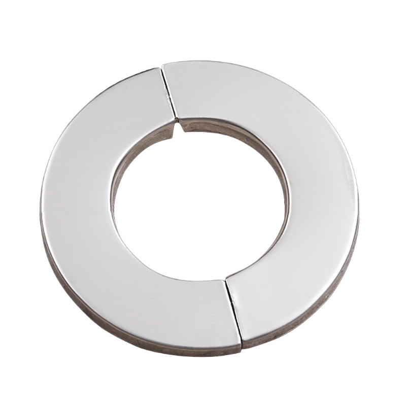 Stainless Steel Split Round Escutcheon Plate Wall Split Flange for 24/28/35/42/51mm Diameter Pipe Bathroom Accessories: Type32