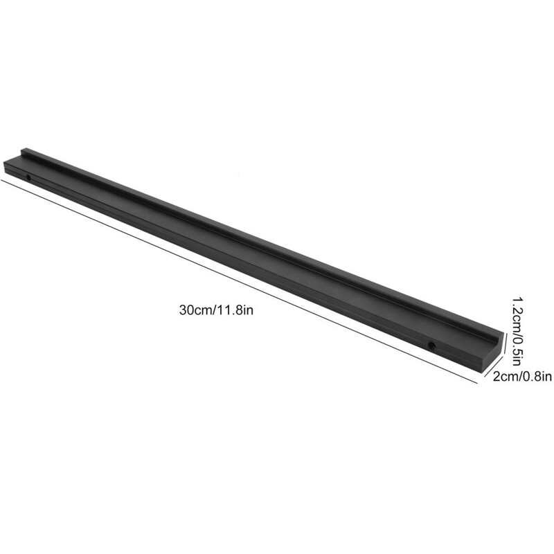 Black T-Shaped Door Handle Modern Simple Cupboard Wardrobe Pull Handle Cabinet Accessories