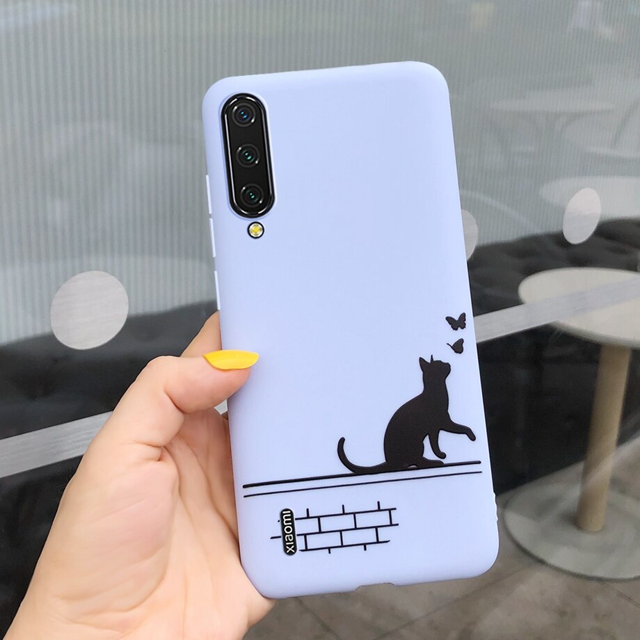 For Xiaomi mi A3 case silicone tpu soft black phone case Back cover for Xiomi Xiaomi MI A3 A 3 Cases mia3 bumper funda capa