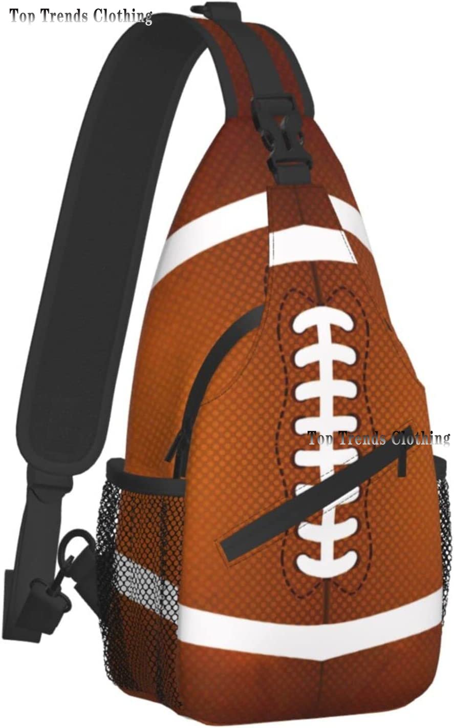 Baseball Sling Borst Zak Sport Baseball Crossbody Tassen Voor Mens Womens: Sky Blue