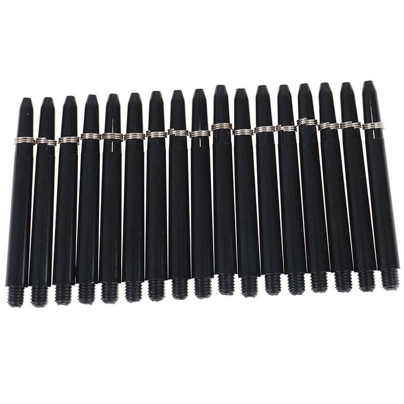 50Pcs/lot Nylon Dart Shafts 2BA 48mm Screw Thread Plastic Darts Rod Stems Darts Accessories For 2BA Screw Thread Standard