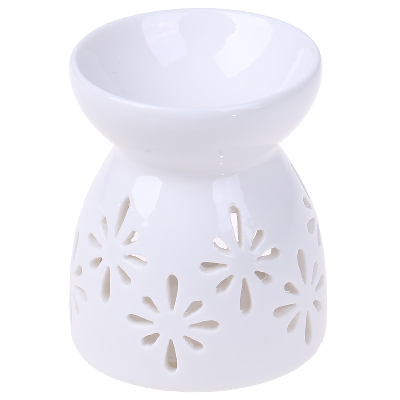 Ceramic Essential Oil Lamp Aroma Burner Aromatherapy Candle Fragrance Holder