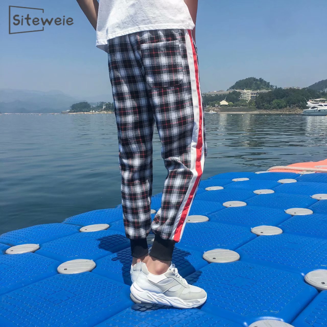 Heren Katoenen Gaasbroek Plaid Gebreide Slaapbroek Vrouw Pyjama Broek Bodems Nachtkleding Kort voor Koppels Pijama Hombre kopen vanaf een prijs van 4.5 Heren Katoenen Gaasbroek Plaid Gebreide Slaapbroek Vrouw Pyjama Broek Bodems Nachtkleding Kort voor Koppels Pijama Hombre kopen vanaf een prijs van 4.5