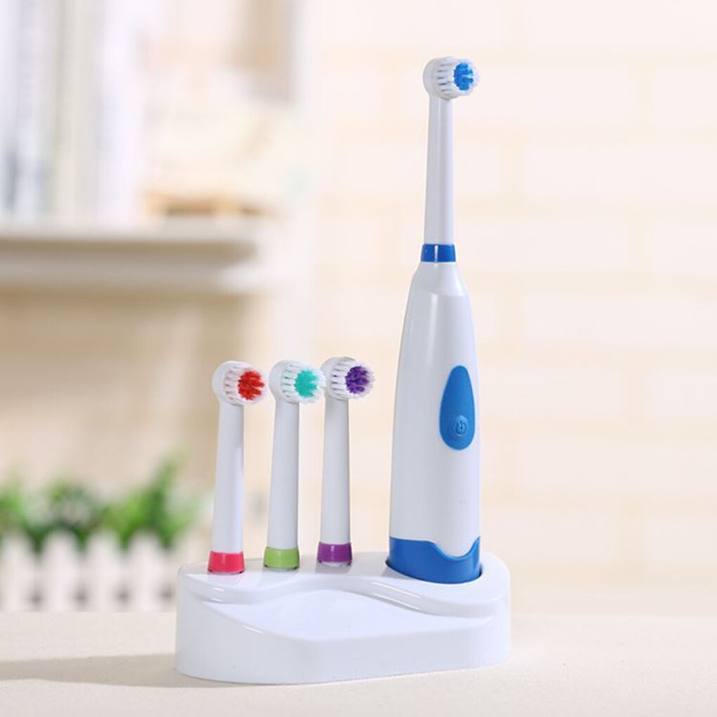 2020 nova escova de dentes rotativa elétrica com 4 cabeças higiene oral bebê crianças criança escova de dentes