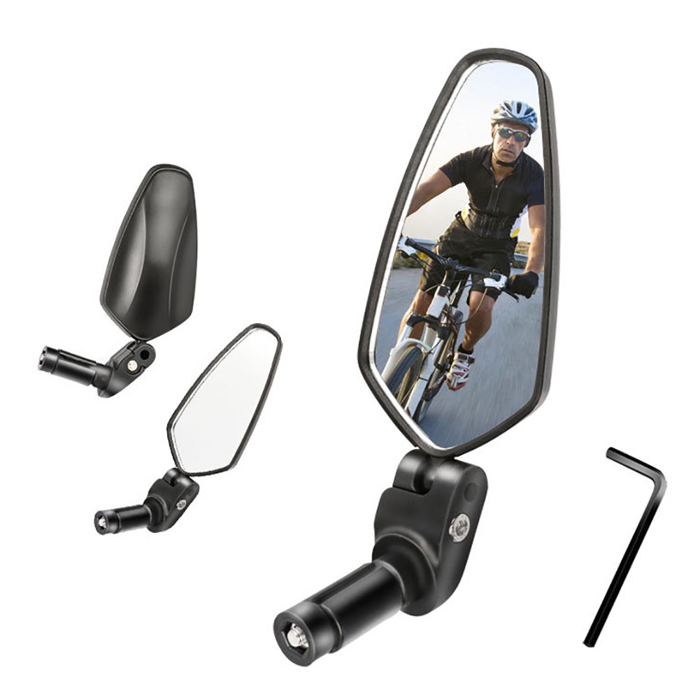 Fiets Achteruitkijkspiegel Fiets Stuur Reflector Achteruitkijkspiegel Mountainbike Elektrische Fiets Opvouwbare Spiegel