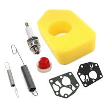 Luftfilter Zündkerze Vergaser Membran einstellen Für Briggs &Ampere; Stratton Quattro 450 500 550 Q45 Klassische Sprint 35-375 40 motoren