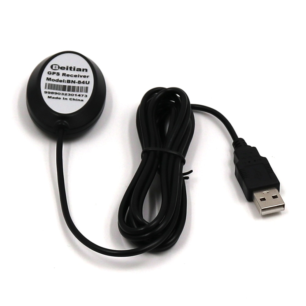 BEITIAN, G-MOUSE, 5.0 V, GPS GLONASS GNSS ontvanger, M8030-KT, USB 2.0 Male interface connector, 2.0m kabel, beter dan BU-353S4, BN-84U