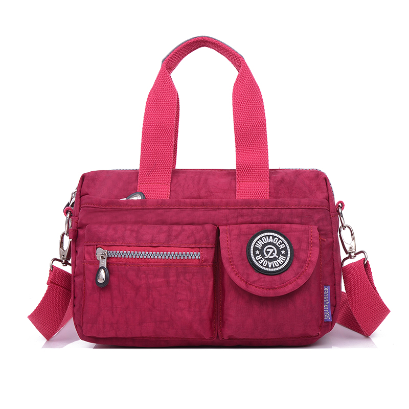 Lässige, wasserdichte umhängetasche aus nylon, größe  #9819