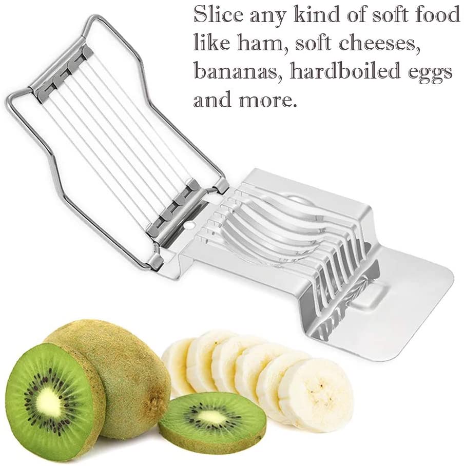 Ei Slicer, Roestvrij Staaldraad Ei Slicer Cutter, Keuken Snijden Gadgets Kookgerei