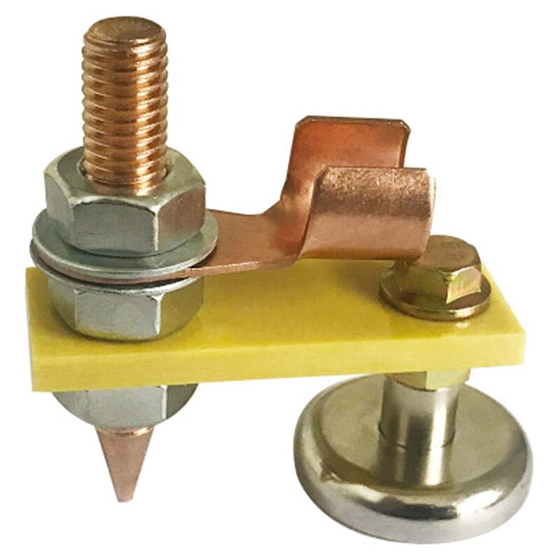 Saldatura Testa in rete, magnetiche Saldatura Terra Morsetto di Rame coda di Saldatura Stabilità, forte netism Grande Aspirazione