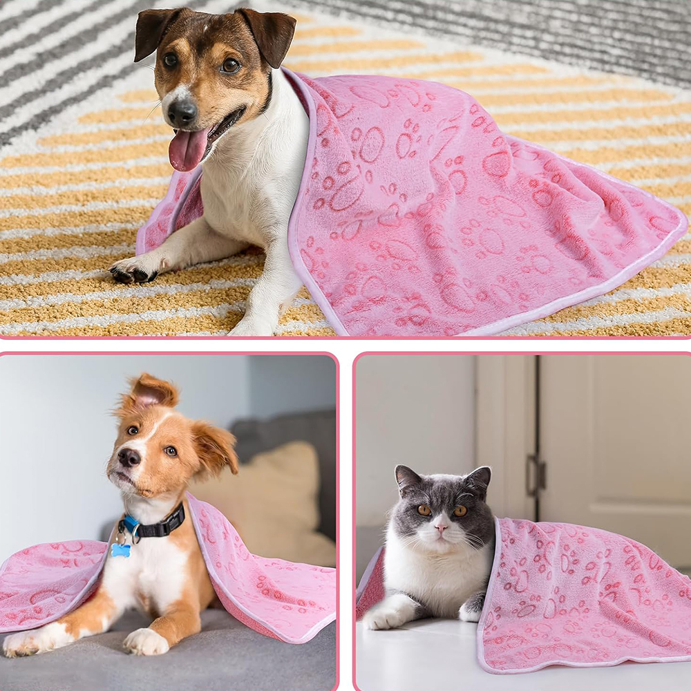 3 Maten Superzacht Pluizig Premium Fleece Huisdierdekentje Huisdiermat Warme Comfortabele Dekent voor Katten Honden Huisdierbenodigdheden Reinigbaar