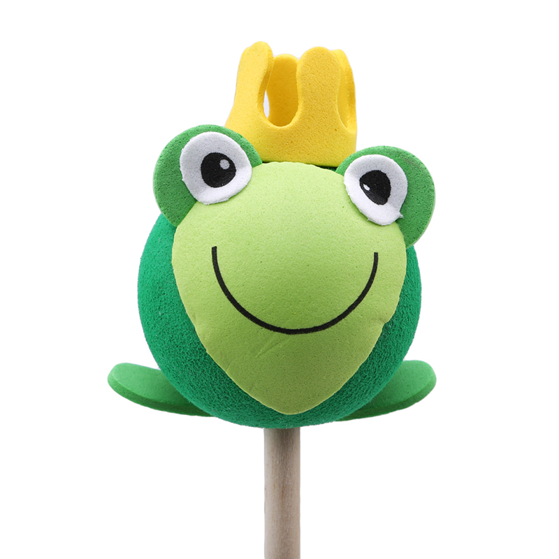 Bola divertido juguetes para niños lindo divertido, Eva coche pelota aérea antena Topper camión SUV pluma decoración juguete