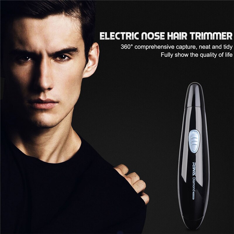 Næsehårtrimmer elektrisk næse trimmer renere skæring barbermaskine til mænd ansigtspleje vaskemiddel hårfjerning klipper 49