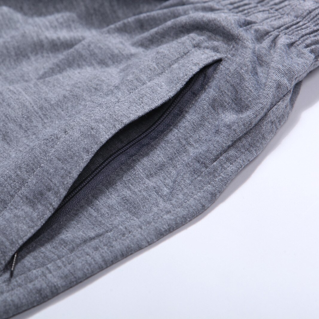 Herre bomullsbukser tørker raskt pustende treningsbukser herre elastisk midje aktiv joggebukse billig utvendig bukse l - 5xl 6xl