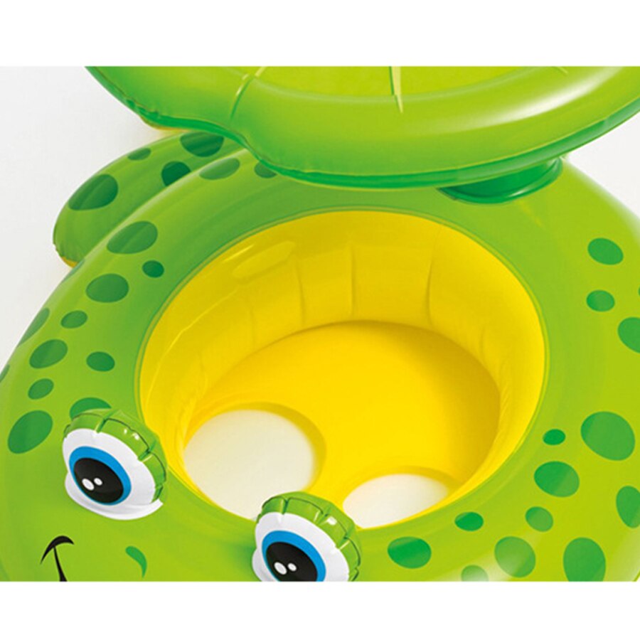 Frog shaped plastic swimming seat for children lovely baby swimming circle interesting toys swimming pool accessories