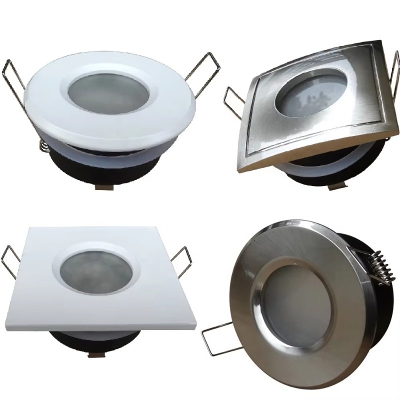 Takbelysning 7w dårlig  gu5.3 runde  gu10 MR16 spotlightarmatur innfelt vanntett  ip65 ledet downlight