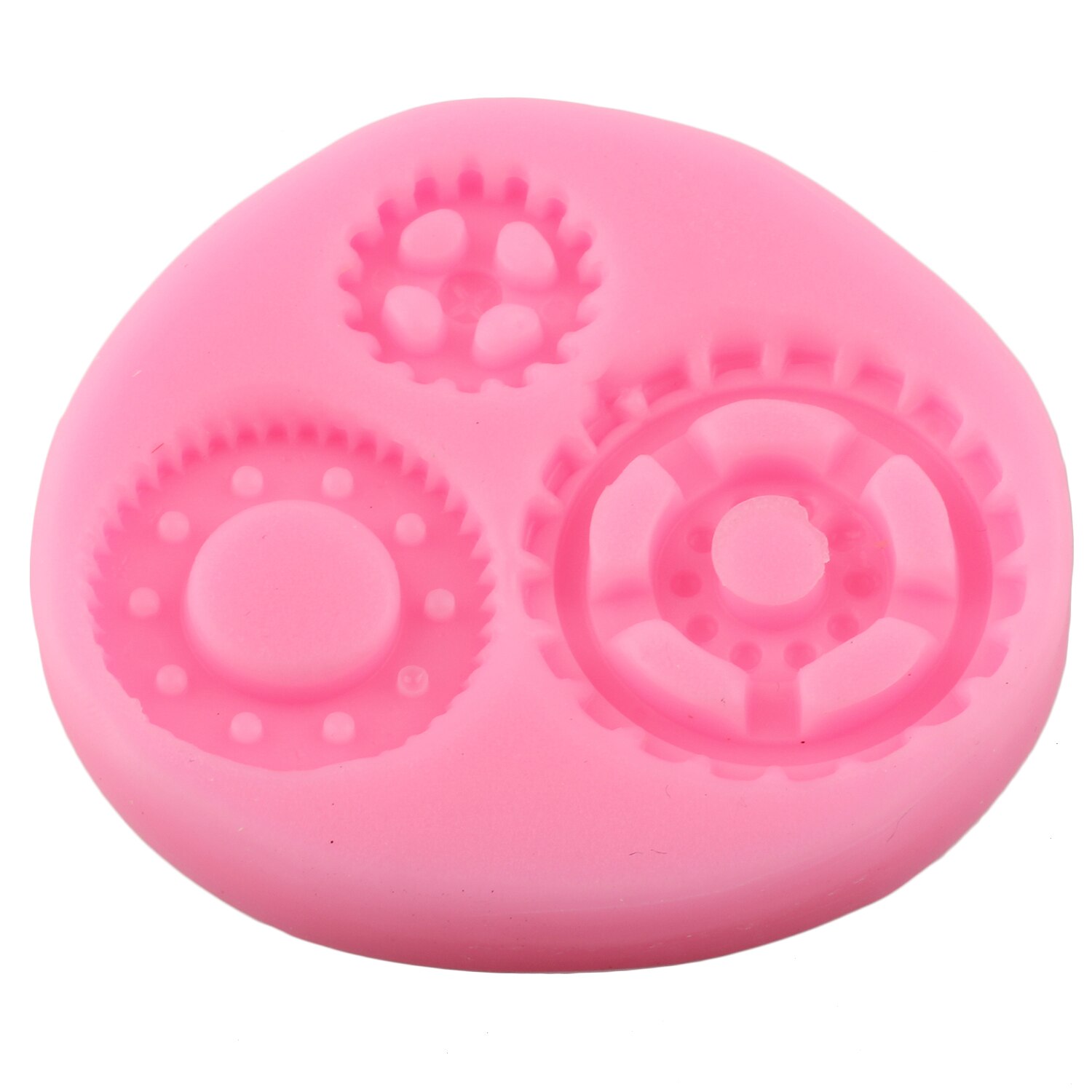 Moldes de silicona Steampunk de engranajes estilo Industrial para cupcakes de cumpleaños y bebés, utensilios para decoración de tortas con Fondant, moldes de caramelo de arcilla