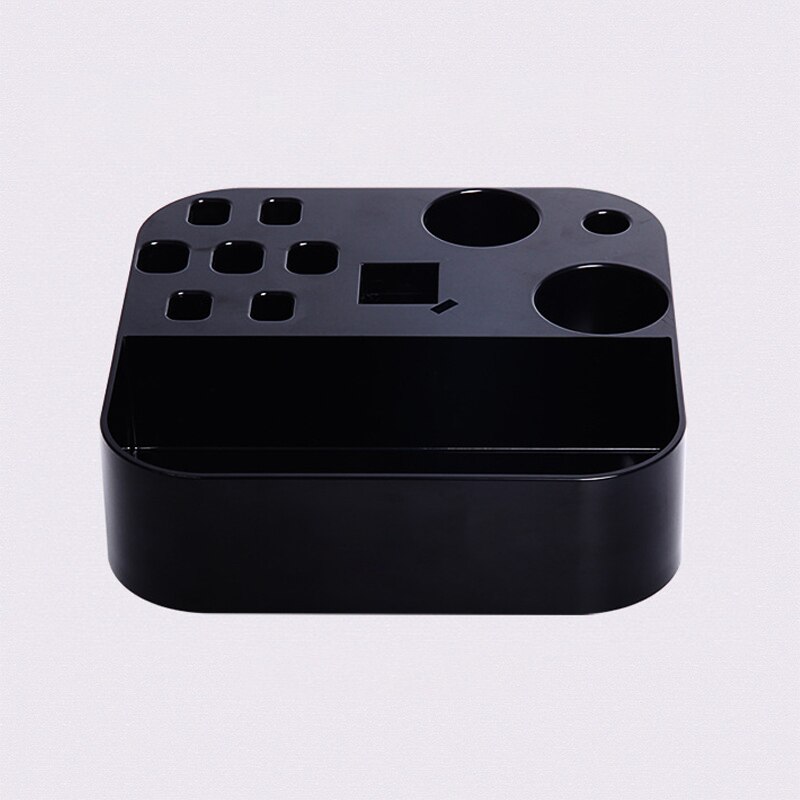 Pet Grooming Tools Tool Plastic Storage Box on The Bracket Pet Grooming Table Scissors Dog Comb Boxes Pet Shop Dog Acessorios: Black