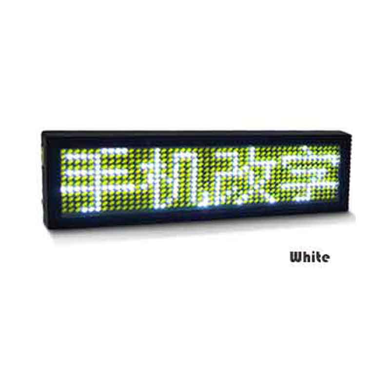 LED Name Tag Badge Module Rechargeable Bluetooth capable LED Mini Display Breastpiece DIY Programmable Scrolling Message: 650W