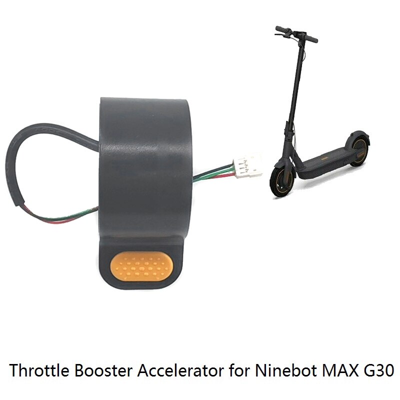 2X Hoverboard Throttle Booster Accelerator For Ninebot MAX G30 Electric Scooter Finger Transfer Kits