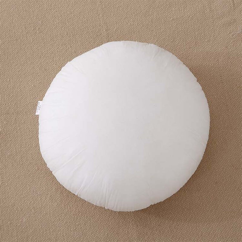 Non Woven Stoffen Sierkussen Innerlijke Ronde Voor Kussen Insert Vulling Kussen Filler Sofa Decoratieve Decor Thuis Zachte 3 Maten: 40cm Diameter