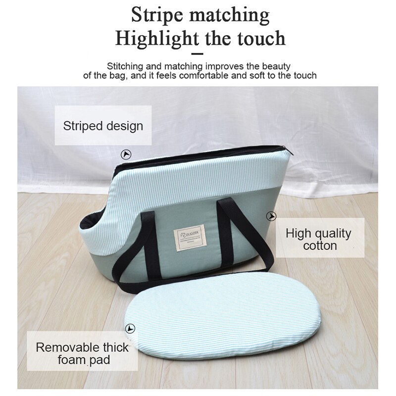 Gato plegable para transportar al aire libre, bolso de viaje para perros, bolso portátil transpirable para mascotas, bolsas frontales para gatos pequeños y medianos