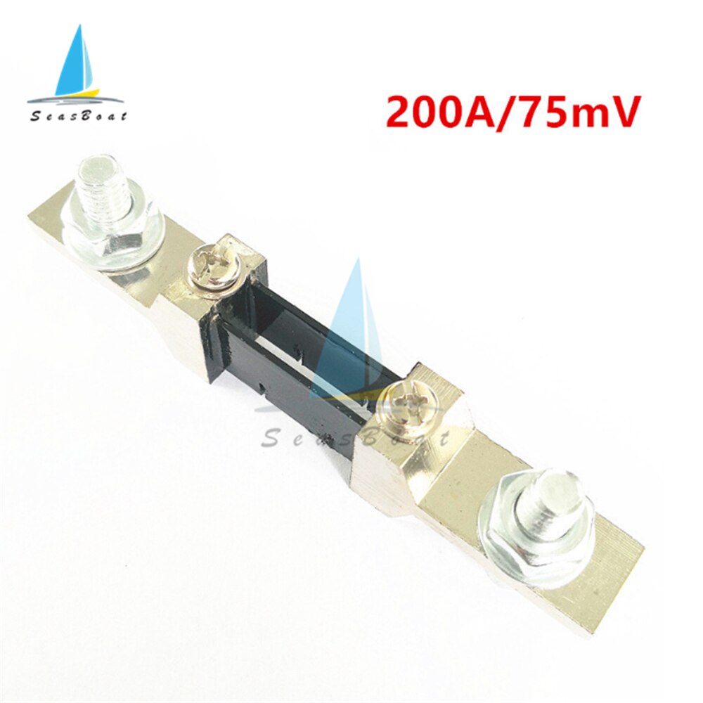 FL-2 300A 200A/75mV External Shunt Current Meter Shunt 300A/75mV 200A/75mV AMP for Digital Voltmeter Ammeter