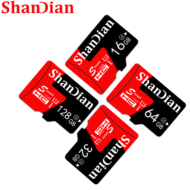 Shandian Mini Sd-kaart 4 Gb 8 Gb 16 Gb Class 6 Real Capaciteit 32 Gb Geheugen Sd-kaart Hoge speed Smart Sd-kaart Tf Card