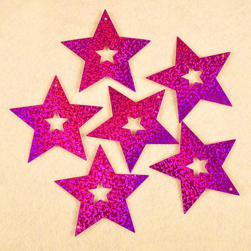 100 Uds tarjetas de cartón de estrellas brillantes colgante con globos cinta decoración de globos para bodas suministros para fiestas 6 colores opcionales 30: Borgoña