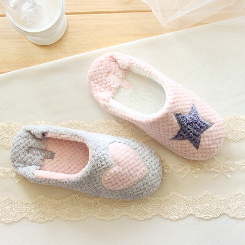 Pantufa feminina casa, chinelo de casa de inverno para adultos e meninas