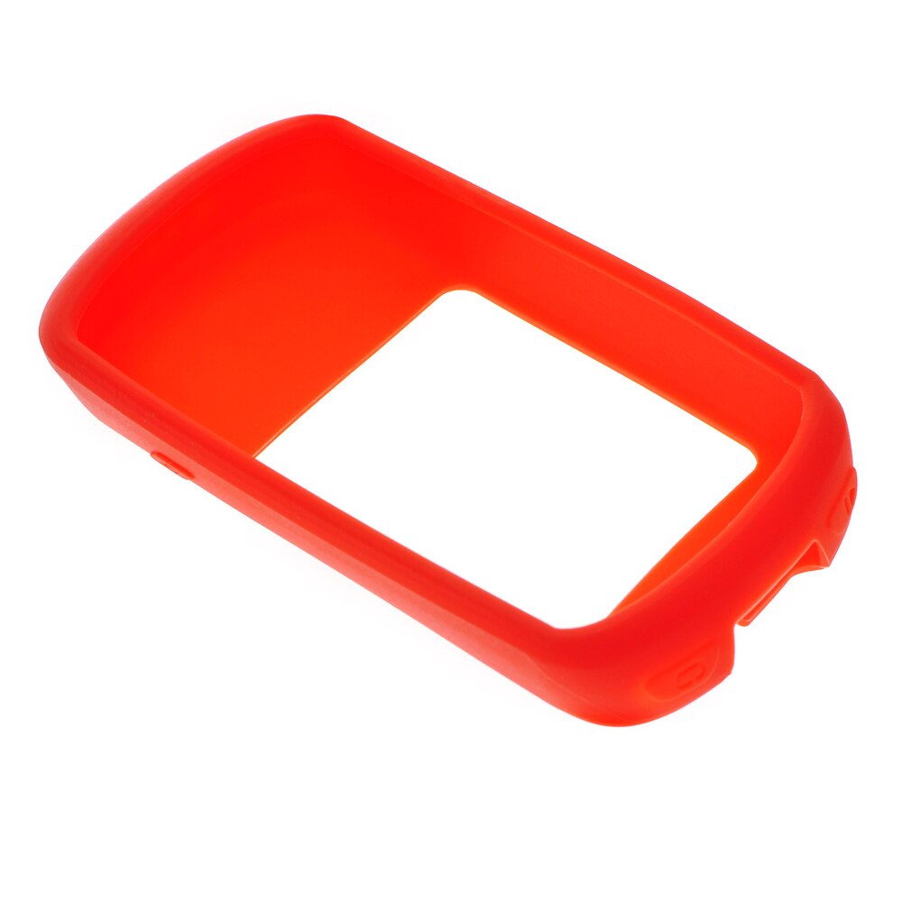 Til cykling gps garmin edge 1030 beskyttende beskyttelsesdæksel silikone gummi taske cykelcomputer tilbehør: Rød