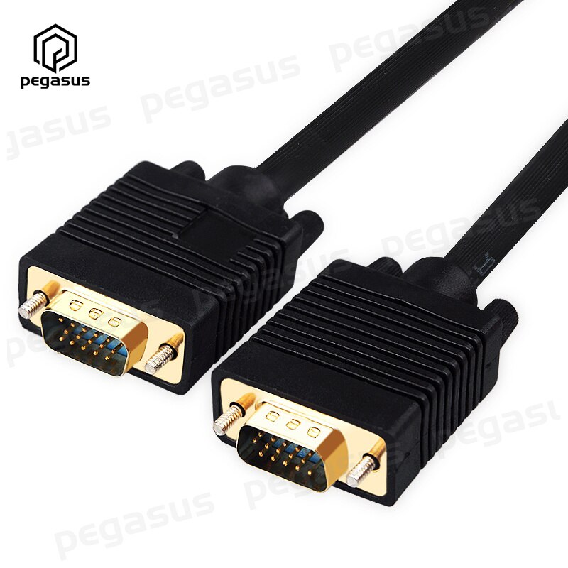 Cable de cobre puro para Monitor de ordenador, 3 + 4VGA macho a macho, para proyector, conexión HDTV