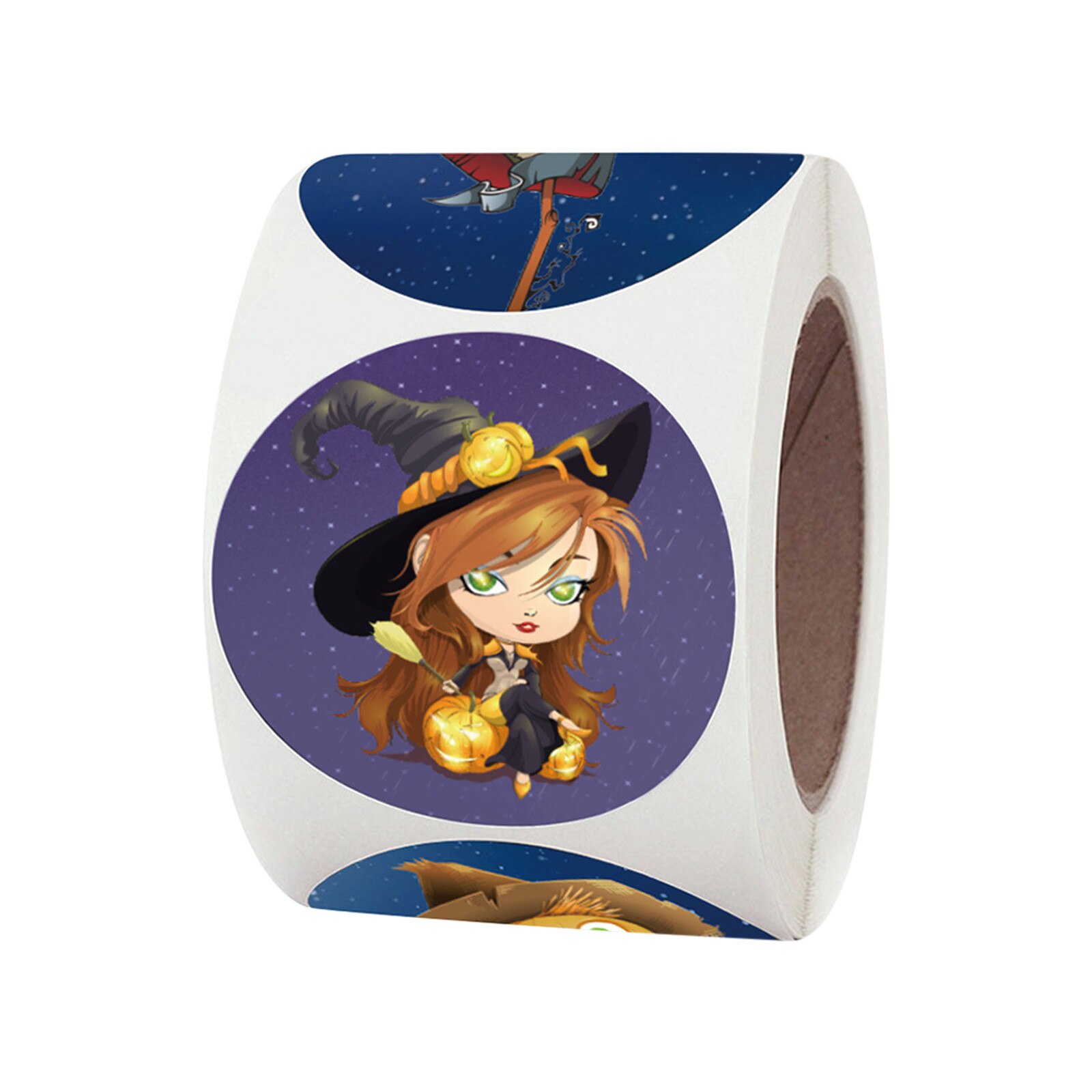 500 Sheets/Roll Roll Pack Sticker Party Wedding Decorating Sticker for Candy Bag Box Packing Bag Adhesive Lable: G