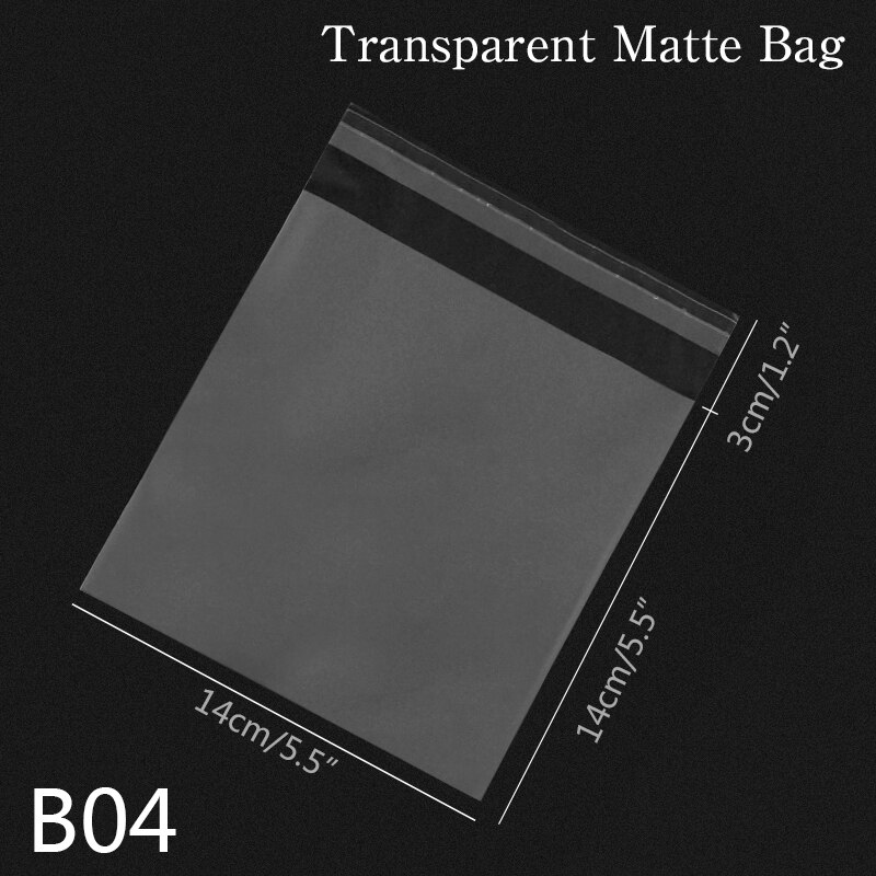 100pcs Transparent Dot Bags DIY Transparent Ziplock Food Bag White Round Dot Candy Cookie Storage Packaging Bag Decoration: B04