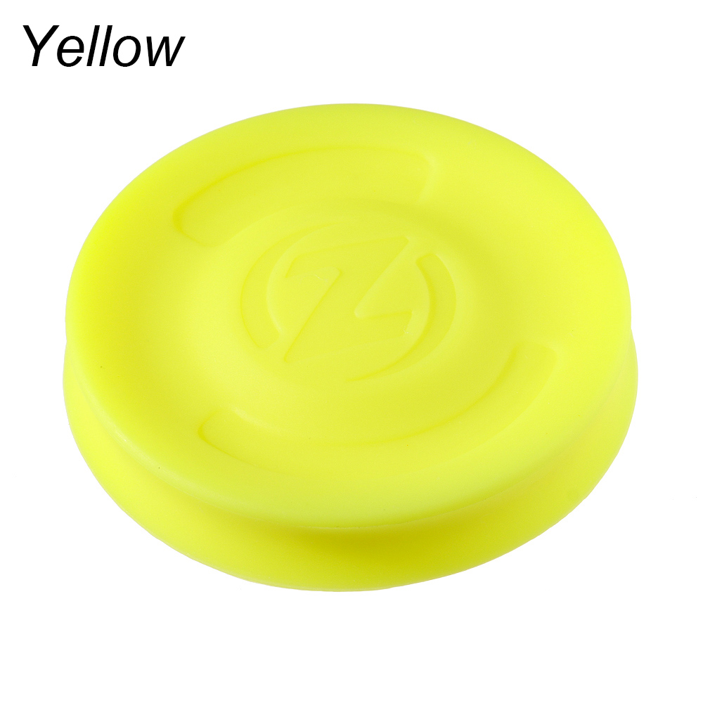 1Pcs Mini Siliconen Gel Flying Disk Strand Outdoor Sport Decompressie Speelgoed Strand Amusement Speelgoed Kids Volwassenen: yellow