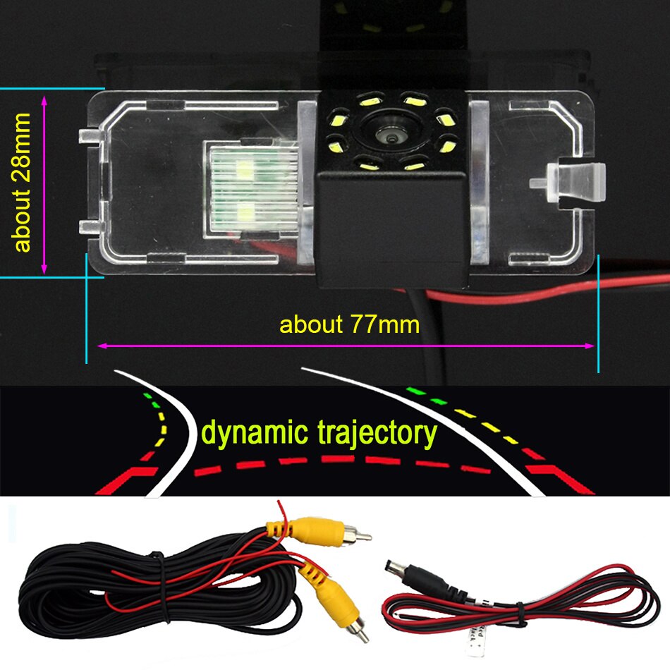 Voor Seat Ibiza 6L 6J Sc MK3 MK4 2002 ~ achteruitrijcamera Achteruitrijcamera Auto Back Up Camera