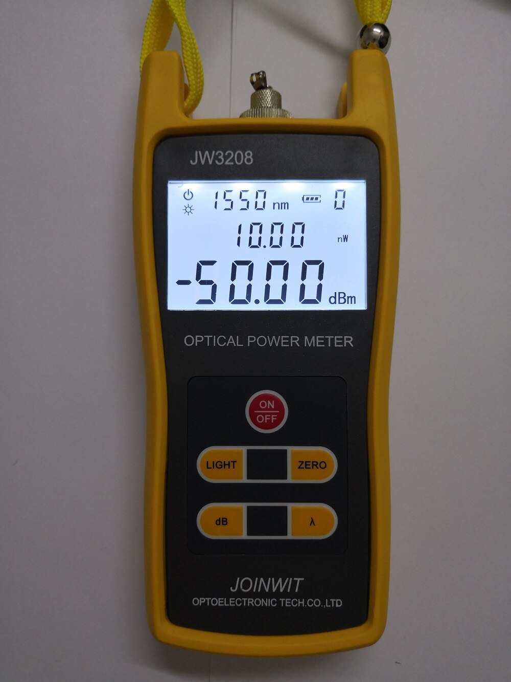 JoinWit JW3208 Fibra Misuratore di Potenza Ottica con LC FC SC ST Connettore