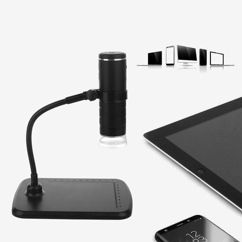 HLZS-1000X Digital Microscope HD LED USB WiFi Microscope Mobile Phone Microscope Camera Mobile Phone PCB Inspection Tool