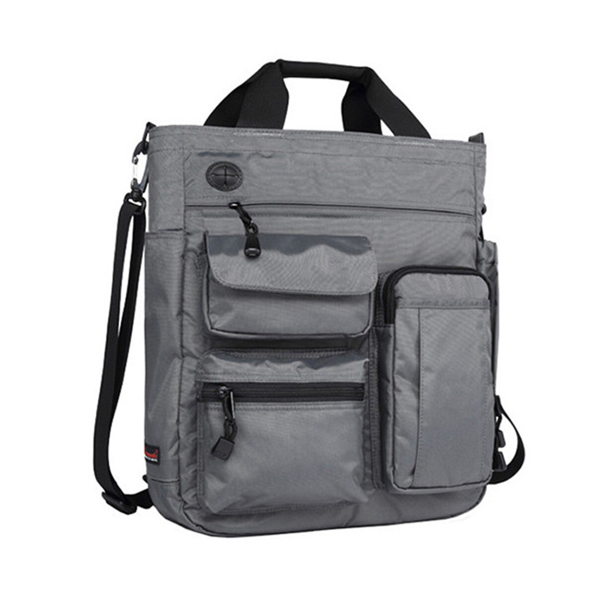 Mannen Waterdichte Grote Capaciteit Crossbody Schoudertas Multifunctionele Nylon Mannelijke Zakken Grey Reistassen Zwart Bolso De Los Hombres