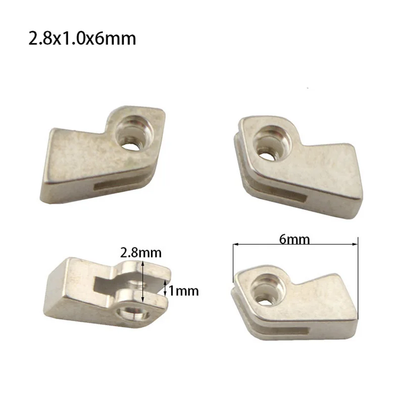 50 Stuks/25 Paar Glazen Reparatie Scharnier Bril Bril Scharnier Vervanging: Paars