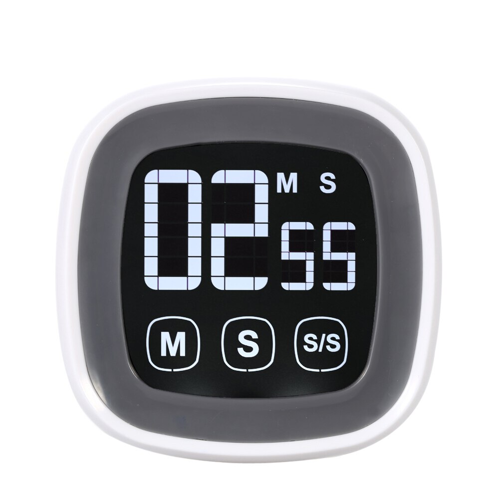 Touch Screen Electronic Kitchen Timer Backlight Digital Cooking Timer Kitchen Digital Timer