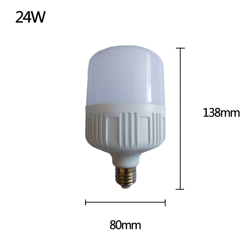 10 stk/parti  dc12v e27 led lamper kølige hvide downlights hjem globus indvendig belysning 3w 5w 7w 9w 12w 15w erstatningspærer camping