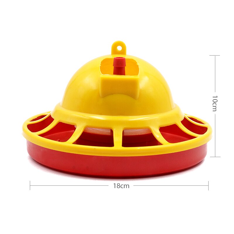 Automatic Chicken Feeder Waterer Fountain Chick Brooder Drinkers Set Poultry Feeder Cup Poultry Farming Feeding Watering Supply: Default Title